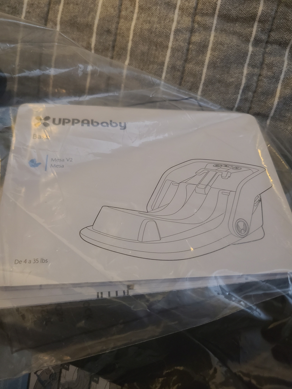 UPPAbaby Mesa/MesaV2 Infant Car Seat Base NWT